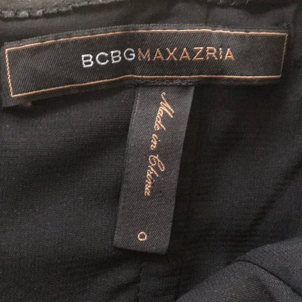 BCBGMAXAZRIA Black Strapless Dress - Picture 4 of 7